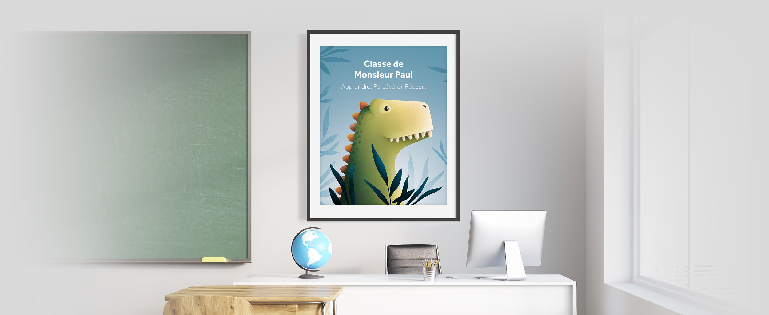 Affiche personnalisée – L'éveil du tyrannosaure